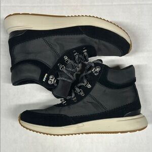 TOM'S Women's Hiking-Style Boots - Black/Gray - Size 8